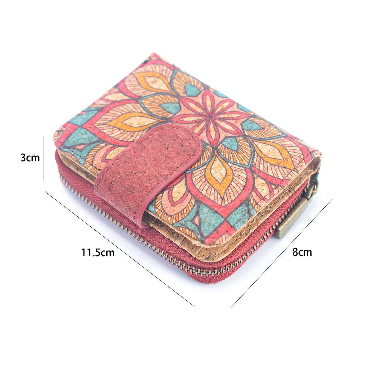 Kurzes Portemonnaie "Mandala"