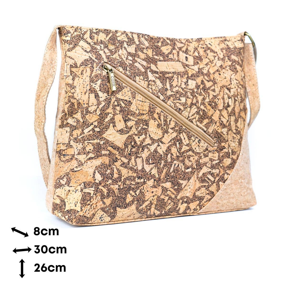 Kork Handtasche Zephira - natur