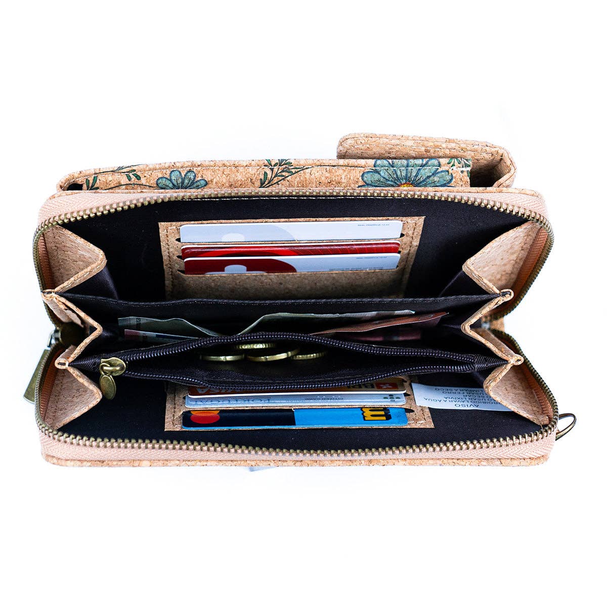 Kork Handytasche Mandala