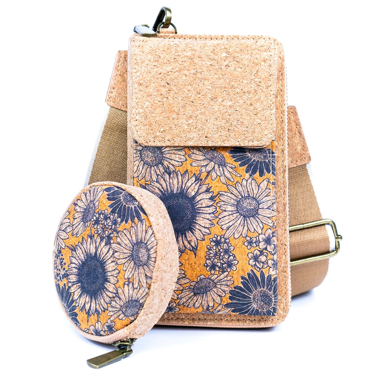 Kork Handytasche Mandala
