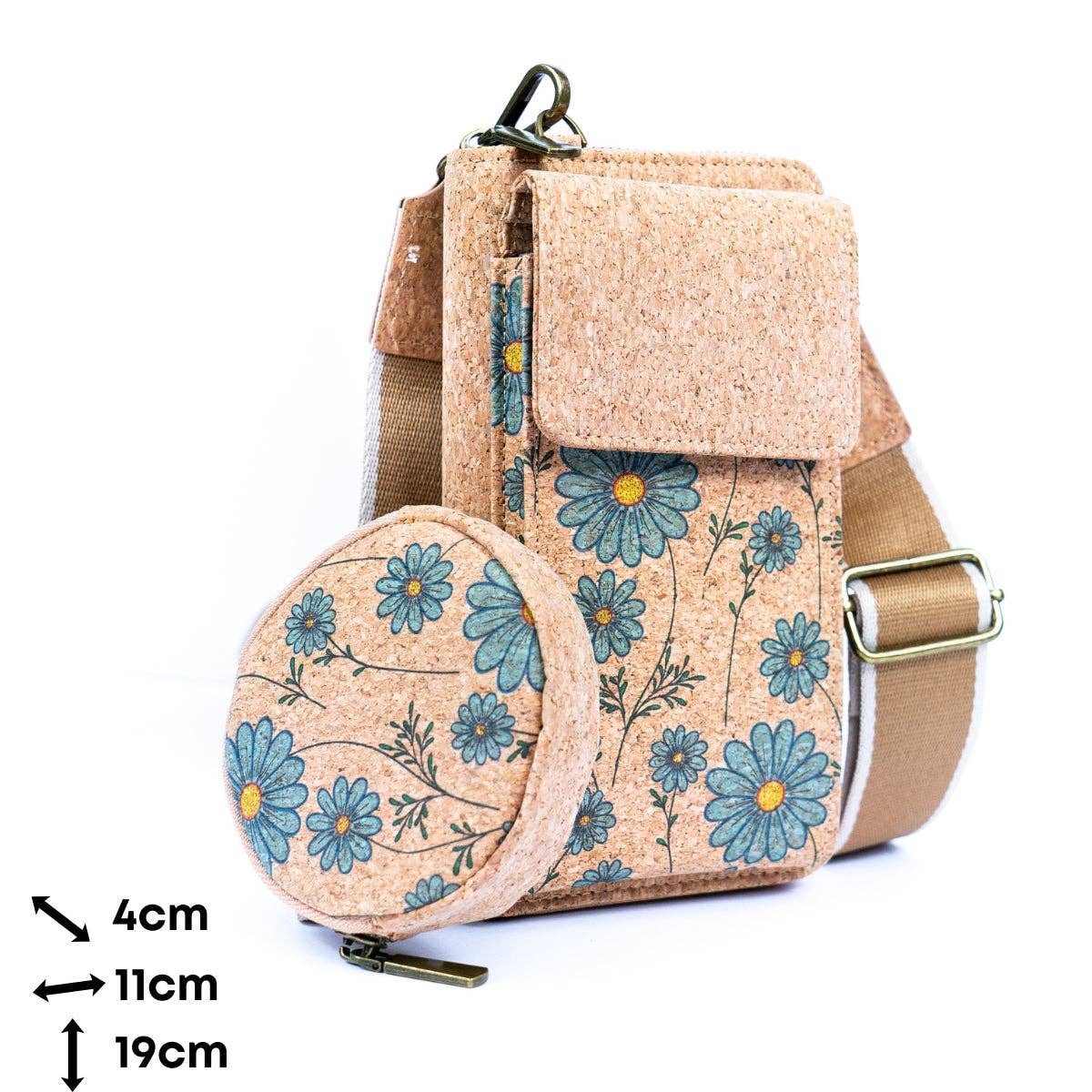 Kork Handytasche Mandala