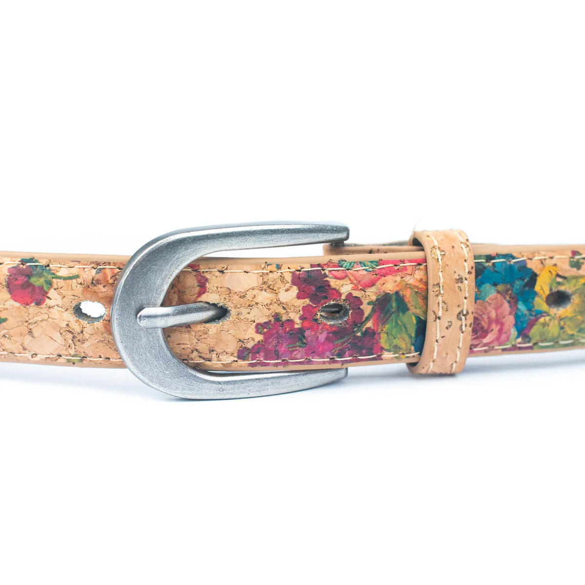 Damengürtel aus Naturkork 2,8cm