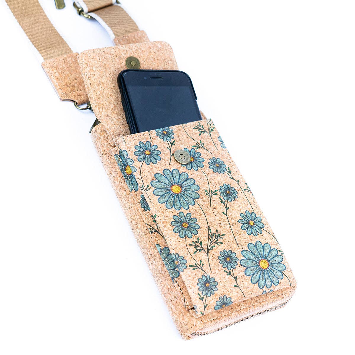 Kork Handytasche Mandala