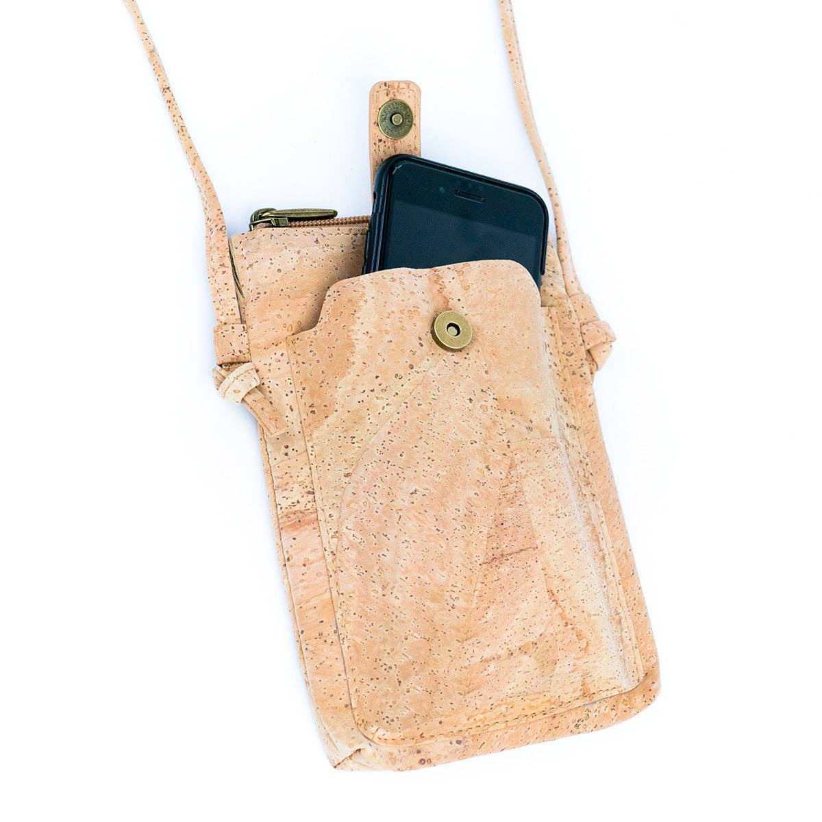 Handytasche aus Kork für Damen
