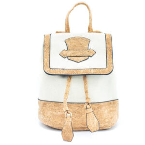 Selene – Kleiner Rucksack aus Kork & Baumwolle